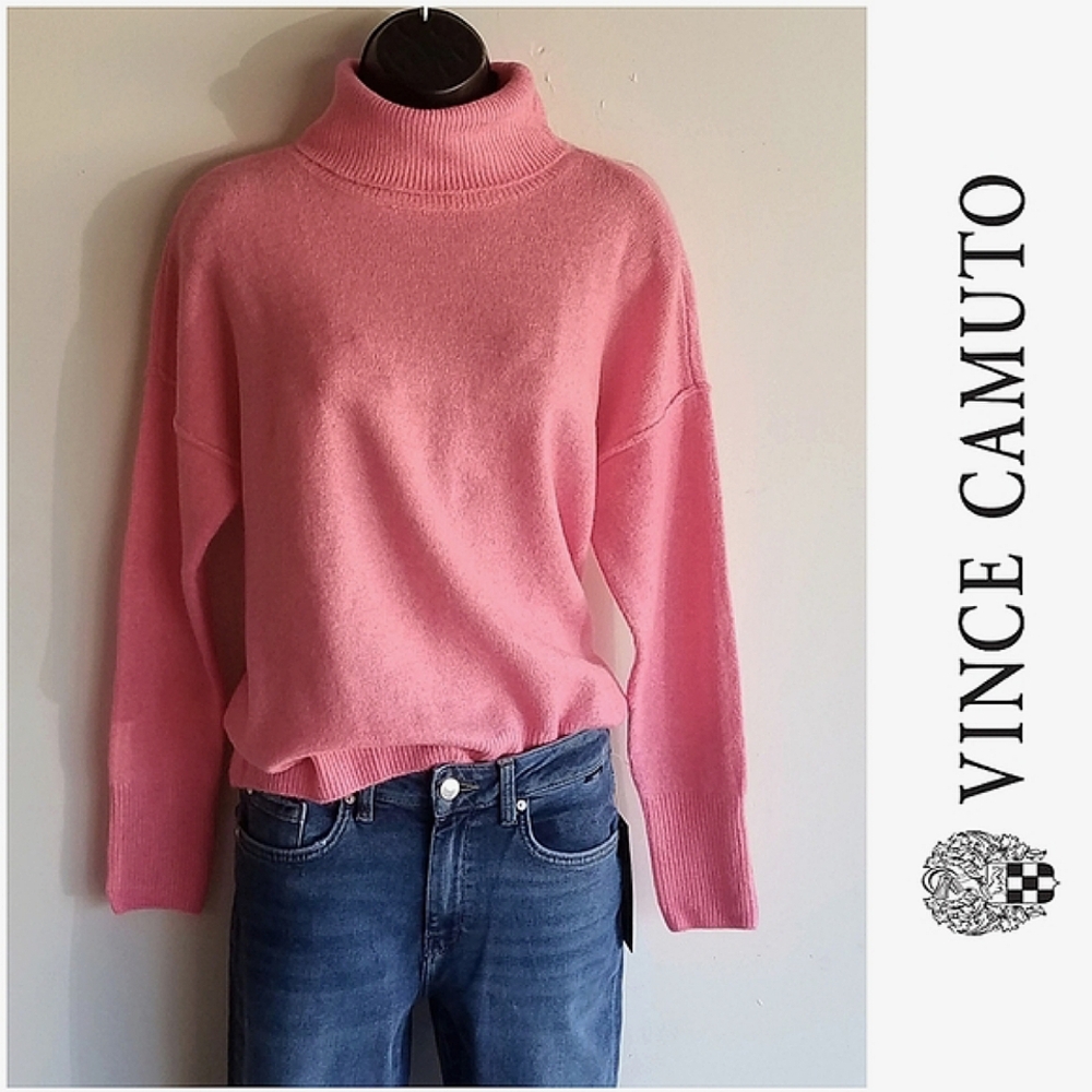 Vince Camuto Relaxed-FitTurtleneck Sweater